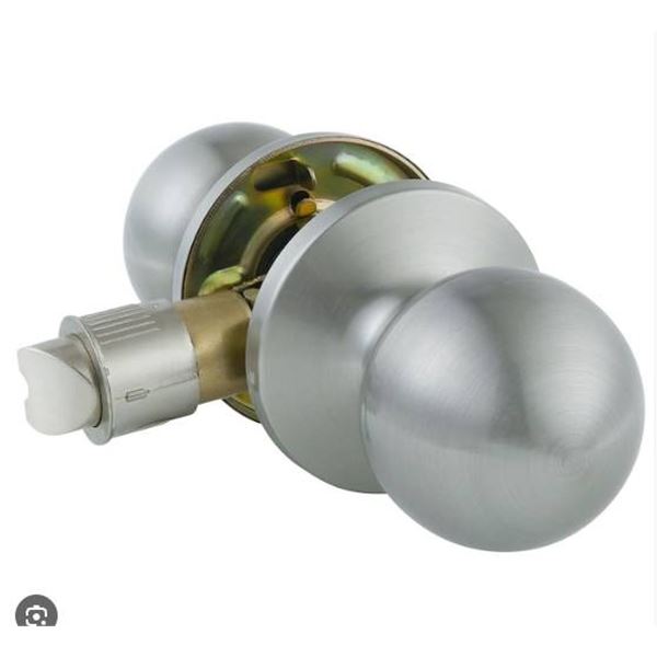 RONA Bolae Hall/Closet Door Knob with Adjustable Latch