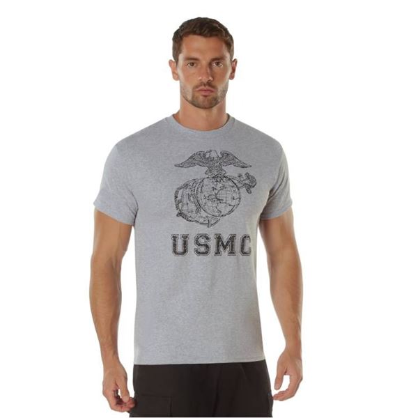 Rothco Vintage USMC Eagle, Globe & Anchor T-Shirt, Size Large