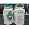 Image 2 : Organika NAC 500 mg Capsules, Two Bottles, 180 Capsules Each