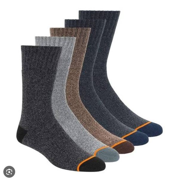 Weatherproof Ultimate Thermal Crew Socks, 4 Pairs, Men’s Size 6-12