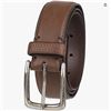 Image 1 : Columbia Men’s Leather Belt Size M/M (32-34) with Buckle