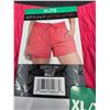 Image 2 : Spyder Active/ Sport Women’s Shorts XL in Red