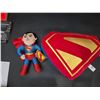 Image 2 : Superman Plush Toy with Emblem Pillow