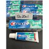 Image 3 : Travel Size Crest Plus Scope Whitening Toothpaste Lot of 12 x 20mL Tubes