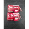 Image 2 : Tylenol Extra Strength Caplets 500mg, 2X24 Count, Lot 11787