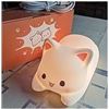 Image 1 : Cue Cat Silicone Night Light, Model 2KC-102, 1200mAh