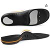 Image 1 : Ailaka High Arch Support Insoles, Black, Large