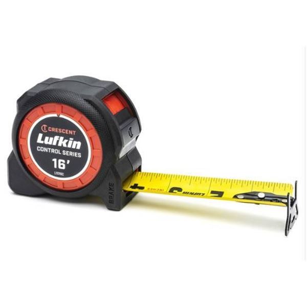 Crescent Lufkin 16 ft Control Series Tape Measure with 14 ft Reach
