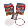 Image 1 : Lot of 2 12 pc Tattler Reusable Plastic Wide Mouth Canning Lids and Rings