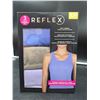 Image 2 : Reflex 3-Pack Ribbed Seamless Tank Tops, S/P, Soft Ribbed Design