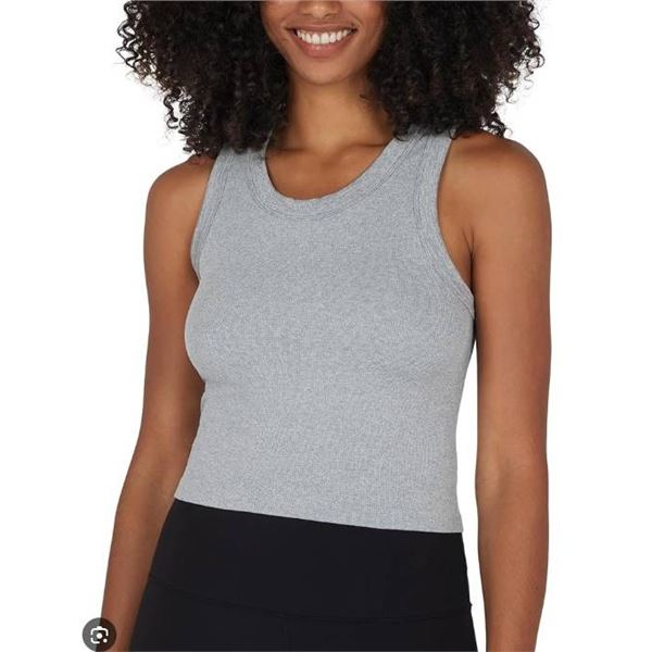 Reflex 3-Pack Ribbed Seamless Tank Tops, S/P, Soft Ribbed Design