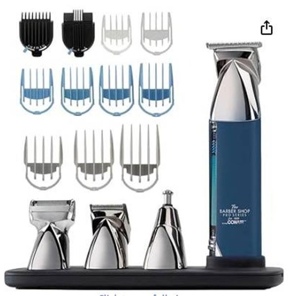 Conair Barber Shop Pro Series 21-In-1 Multi Trimmer with Accessories