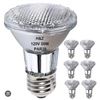 Image 1 : H&Z Par20 120V E26 Medium Screw Base Halogen Light Bulbs, 6-Pack, 3000K Warm White