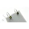 Image 1 : Sterling Silver Natural Peridot (1ct) Lever Back Earrings, W/A $300.00. Peridot is the birthstone fo