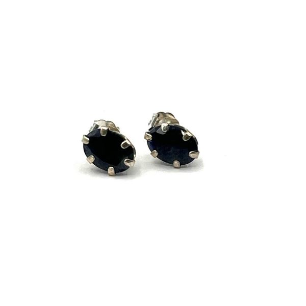 Sterling Silver Natural Blue Sapphire (1.92ct) Earrings, Retail $300.00. Sapphire is the birthstone 