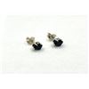 Image 3 : Sterling Silver Natural Blue Sapphire (1.92ct) Earrings, Retail $300.00. Sapphire is the birthstone 