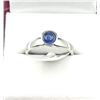 Image 1 : Sterling Silver Natural Tanzanite (0.75ct) Ring, Size 7, W/A $415.00. Tanzanite is the birthstone fo