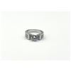 Image 2 : Rhodium Plated CZ Engagement Ring, Size 7.5, Retail $200.00.