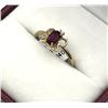Image 4 : 10KT Yellow Gold Natural Enhanced Ruby (0.34ct) Butterfly Shape Ring, Size 3.75, W/A $600.00. Ruby i