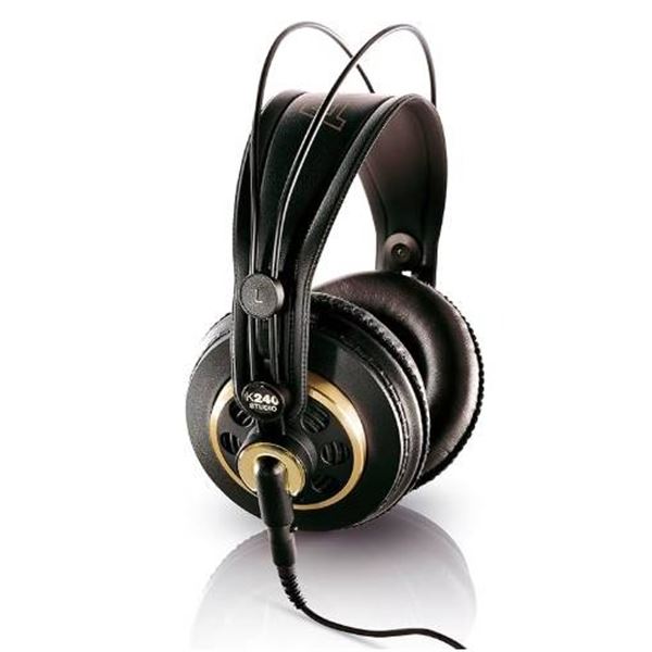 AKG Acoustics K240 Studio Semi-Open Professional Headphones