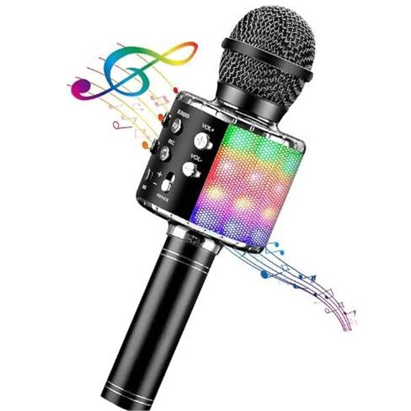 Model Q7-07 Hand Held KTV Wireless Karaoke Microphone with Controls
