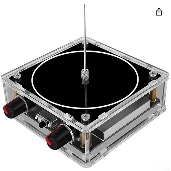 Bluetooth Music Tesla Coil Touchable Artificial Lightning Arc Plasma Loudspeaker Desktop Toy