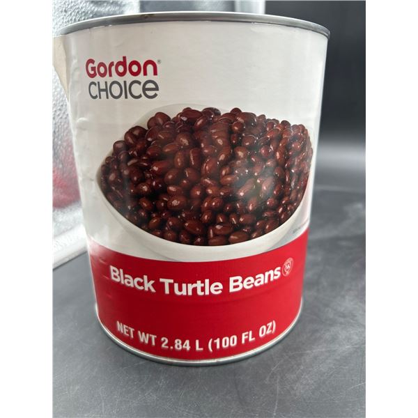 Gordon Choice Black Turtle Beans, 2.84 L