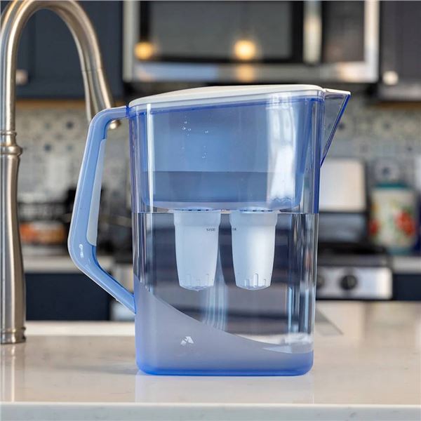 Alexapure 10-Cup Water Filter Pitcher With Advanced Filtration