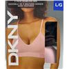 Image 1 : DKNY 2-Pack Seamless Bra, Size Large, Convertible Straps