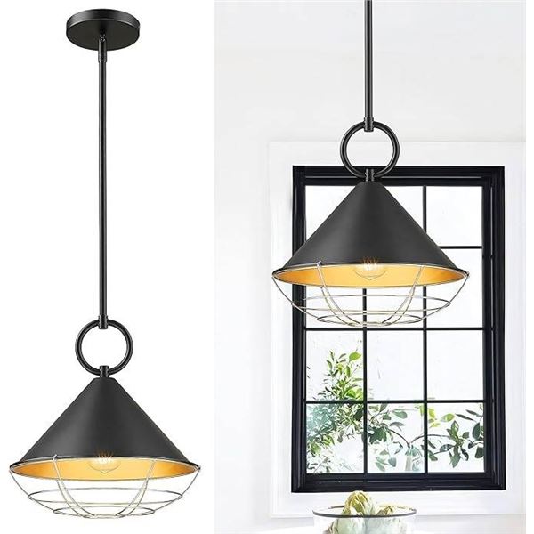 Emliviar YSE278MIL-M BK Large Pendant Light