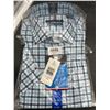 Image 1 : Tommy Hilfiger Men’s Regular Fit Checkered No-Tuck Shirt Size 16-16.5 Large