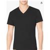 Image 1 : Calvin Klein 4 Pack V-Neck T-Shirts in L/G Size