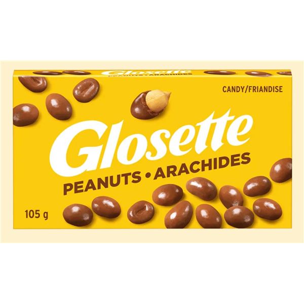Lot of 8 Glosette Peanuts 105g Each