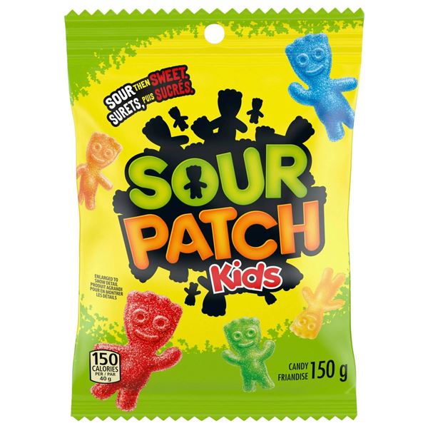 Sour Patch Kids 150g Candy – Lot of 12 Units