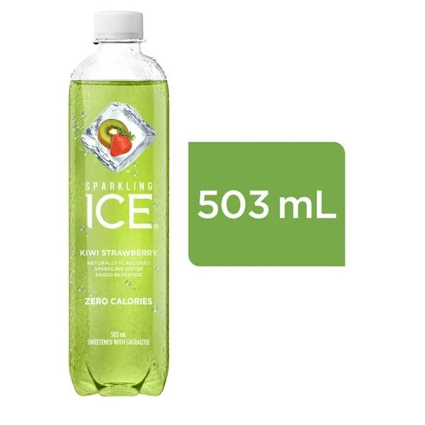 Sparkling Ice Kiwi Strawberry 12pk x 500 ml)