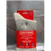 Image 3 : CRAFTSMAN Men’s Work Socks – Wool Blend – Grey – Sizes 10-13 [x=