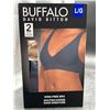 Image 2 : Buffalo David Bitton Wire-Free Seamless Bras 2-Pack, Size L/G