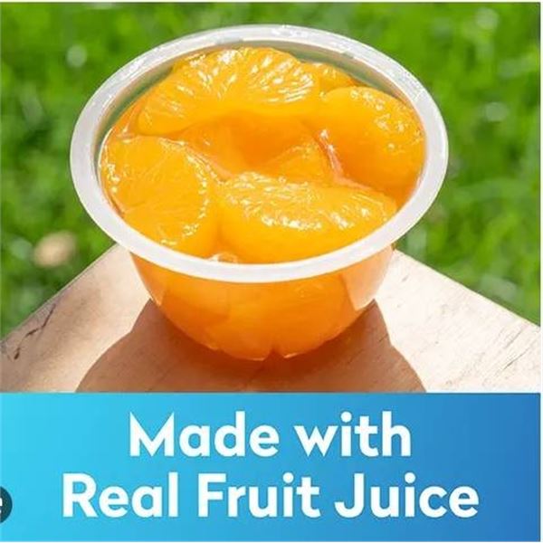 Dole Mandarin Oranges in Fruit Juice 20 Pack, 4 oz Cups