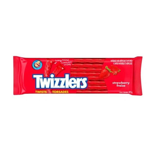 Twizzlers Strawberry Twists, 6 Packs – 227g Each
