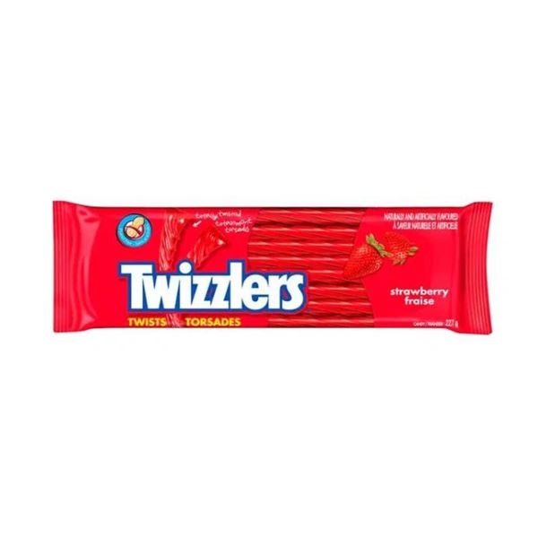 Twizzlers Strawberry Twists, 6 Packs – 227g Each