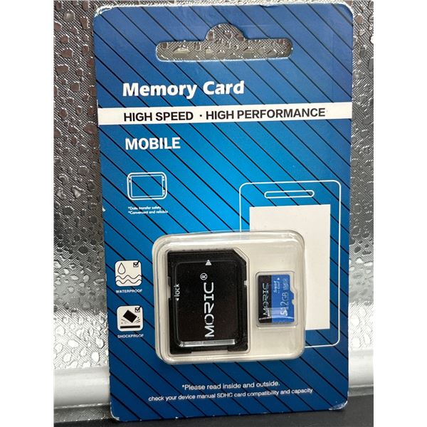 High-Speed MicroSD Memory Card with Adapter – 32 GB Capacity