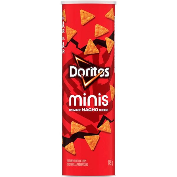 Doritos Minis Nacho Snack Containers, 12 x 145g