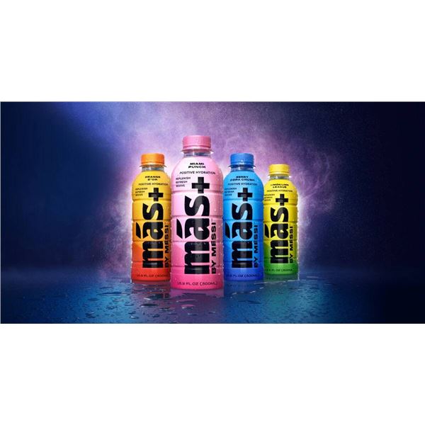 Mas Plus Positive Hydration Flavored Beverage Multipack 17 x 500ml