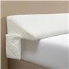 Image 1 : Queen Size Bed Wedge Pillow with Washable Cover