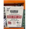 Image 2 : Kirkland Signature SAE 0W-20 Full Synthetic Motor Oil 2-Pack 9.46L