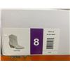 Image 3 : Costco D91 Women’s Ivory Ankle Boots, Size 8