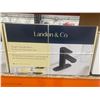 Image 2 : Landon & Co. Single-Handle Bath Faucet and Hardware Set, Black Finish