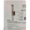 Image 3 : Home Decorators Collection Marta 2-Light Vanity Fixture, Model #1001711183 LOT OF 2