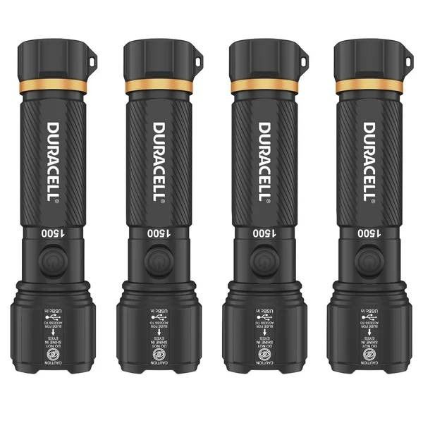4 Duracell LED Flashlights