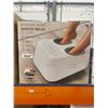 Image 2 : Sharper Image Shiatsu Relax Foot Massager With Heat and Rolling Motion